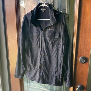 Eddie Bauer Men's Black Lightweight Jacket